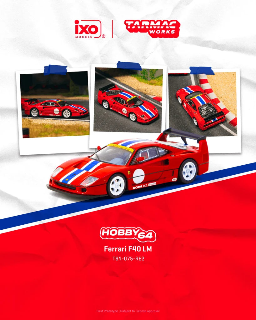 1994 Ferrari F40 Lm, Rosso Corsa